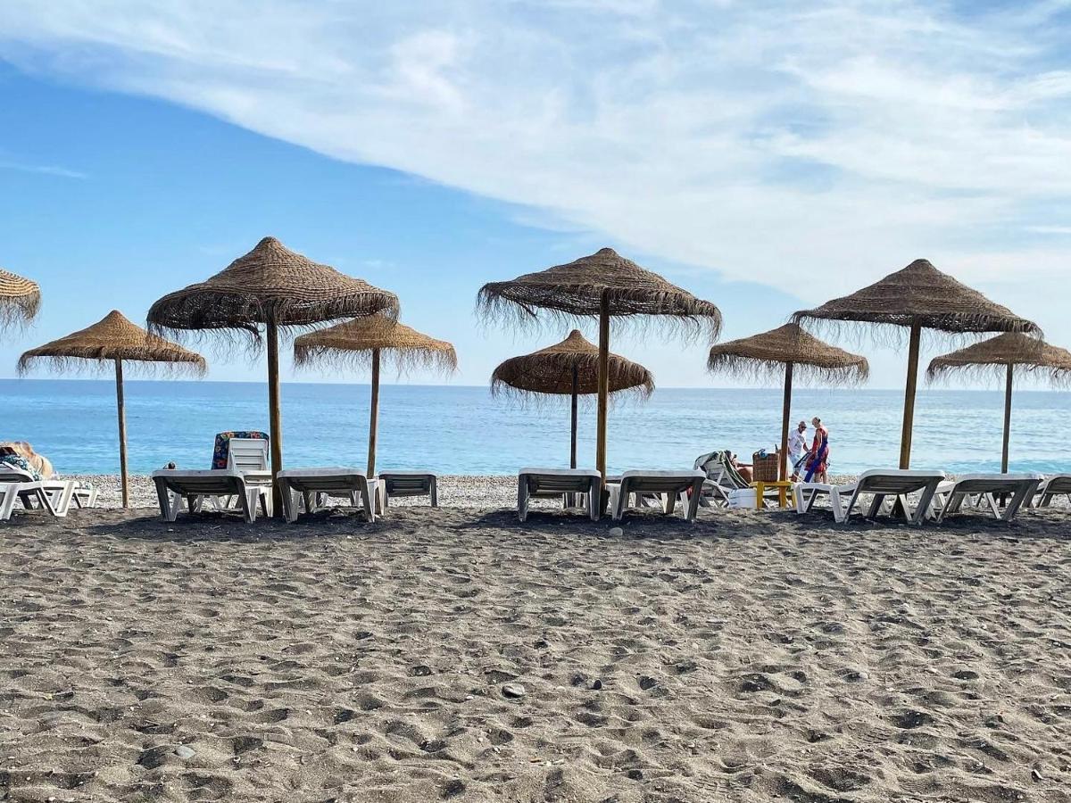 Ferienwohnung Escapada Familiar En Torrox Costa A 100M De La Playa, Vistas Al Mar Y Parking Gratis Exterior foto